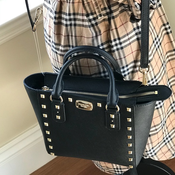 Michael Kors Handbags - Michael Kors studded sandrine handbag/purse